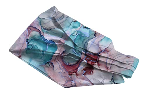 Image of BLACKSMITH Jacquard Microfiber Neckwear Ascot and Matching Pocket Square Set for Men