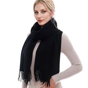 PIOYMEYA Echarpe Femme Pashmina Chale Mariage Festive Echarpe Hiver Femme Longues Grandes Douces