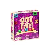 Blue Orange Got Five Gesellschaftsspiel – Logik und Abzug – Fliesen – ideal für Freunde oder Familie – ab 8 Jahren