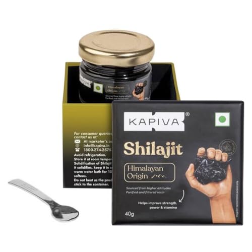 Kapiva Himalayan Shilajit/Shilajeet Resin 40g - For Endurance and Stamina | Contains Lab Report - Image 2