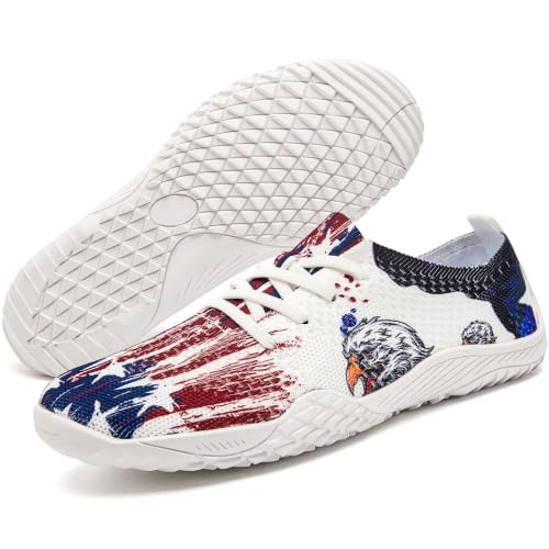 Image of Barefoot Shoes Women Tennis Gym Zero Drop Trail Minimalist Sneakers | Zero Drop 丨Minimalist丨Lightweight Material丨Breathable Mesh丨Non-Slip丨Machine Washable