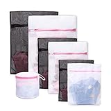  RETYLY W？sche Waschbeutel, Rei？Verschluss Waschbeutel, Waschmaschinen Festes Netz, 7 Reise Taschen, Bluse, Socken, Unterw？sche, Büstenhalter und Dessous