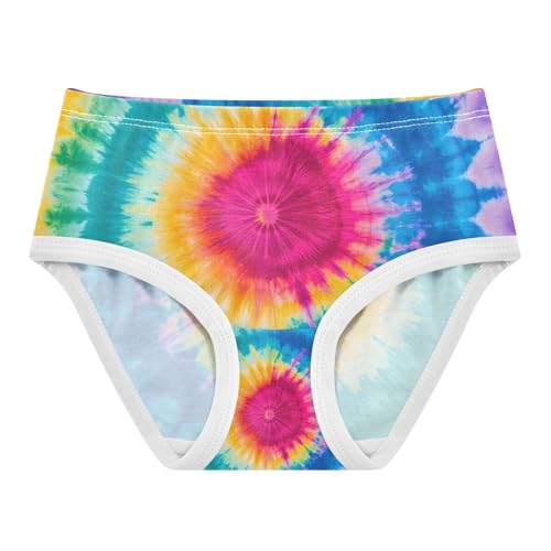 Tie Dye Pattern Toddler Girls's Underwear 2T 202c0991