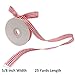 Red and White Gingham Ribbon, 5/8' x 25Yd...