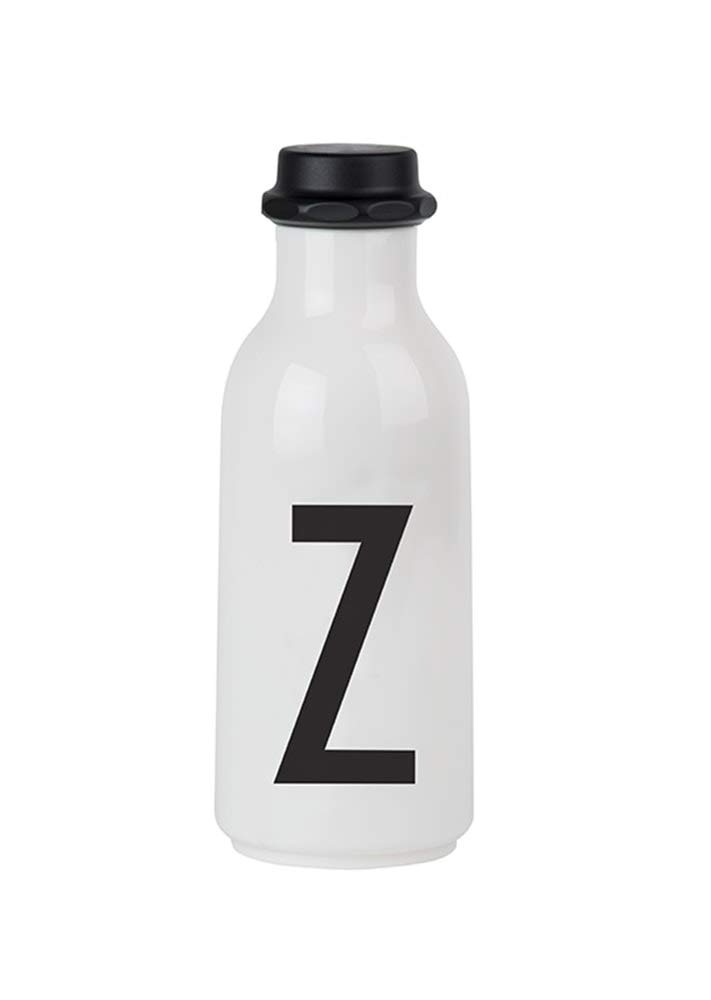 Design Letters Personal Water Bottle - 17 Oz, BPA-Free Tritan, Leak-Proof, Choose Your Letter (A-Z)