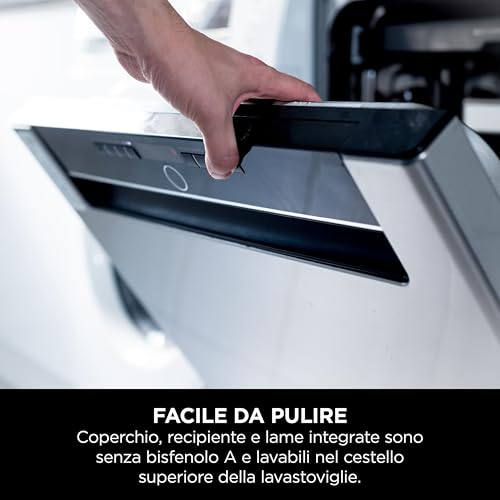 Ninja Blast Max Frullatore Portatile, 570 Ml, Ricaricabile, Bicchiere Frullatore E Coperchio Anti-Perdita, 3 Funzioni Di Miscelazione, Smoothie, Frullati, Frutta Congelata, Grigio Freddo BC251EUGY - 12