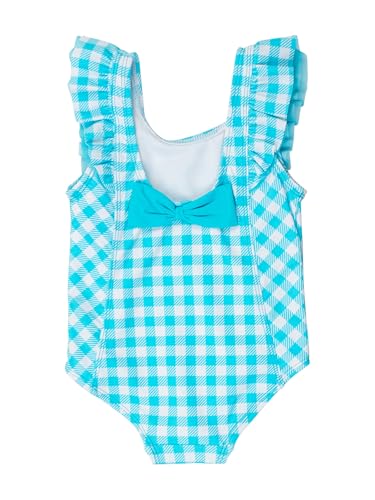 Image of RuffleButts Baby /Toddler Girls Ruffle Strap One Piece Swimsuit w /UPF 50+ Sun Protection