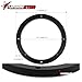 RYANSTAR RACING 2PCS 6.5 inch Universal Car Door Speaker Mounting Ring Spacer Adapter ABS Car Speaker Spacers 6.5