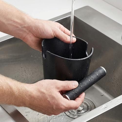 Coffee Knock Box - 4.8 Inch Espresso Grounds Bin with Removable Metal Bar, Shock-Absorbent Barista Accessory for Coffee Machines - Image 6