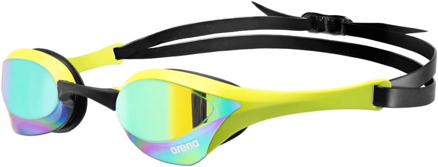 Unisex Cobra Ultra Swipe Racing Swim Goggles Anti-fog Technology Polycarbonate Hard Lens