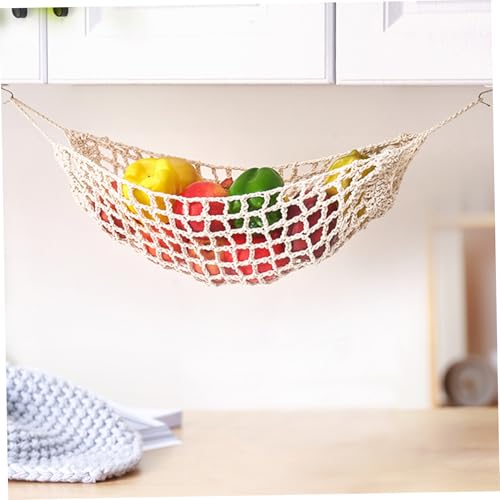 Hamaca para frutas tipo plátano con ganchos para una óptima ventilación de alimentos 5