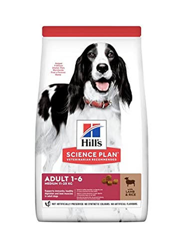 Hill's Science Plan Adult 1-6 Medium con Agnello e Riso 12Kg