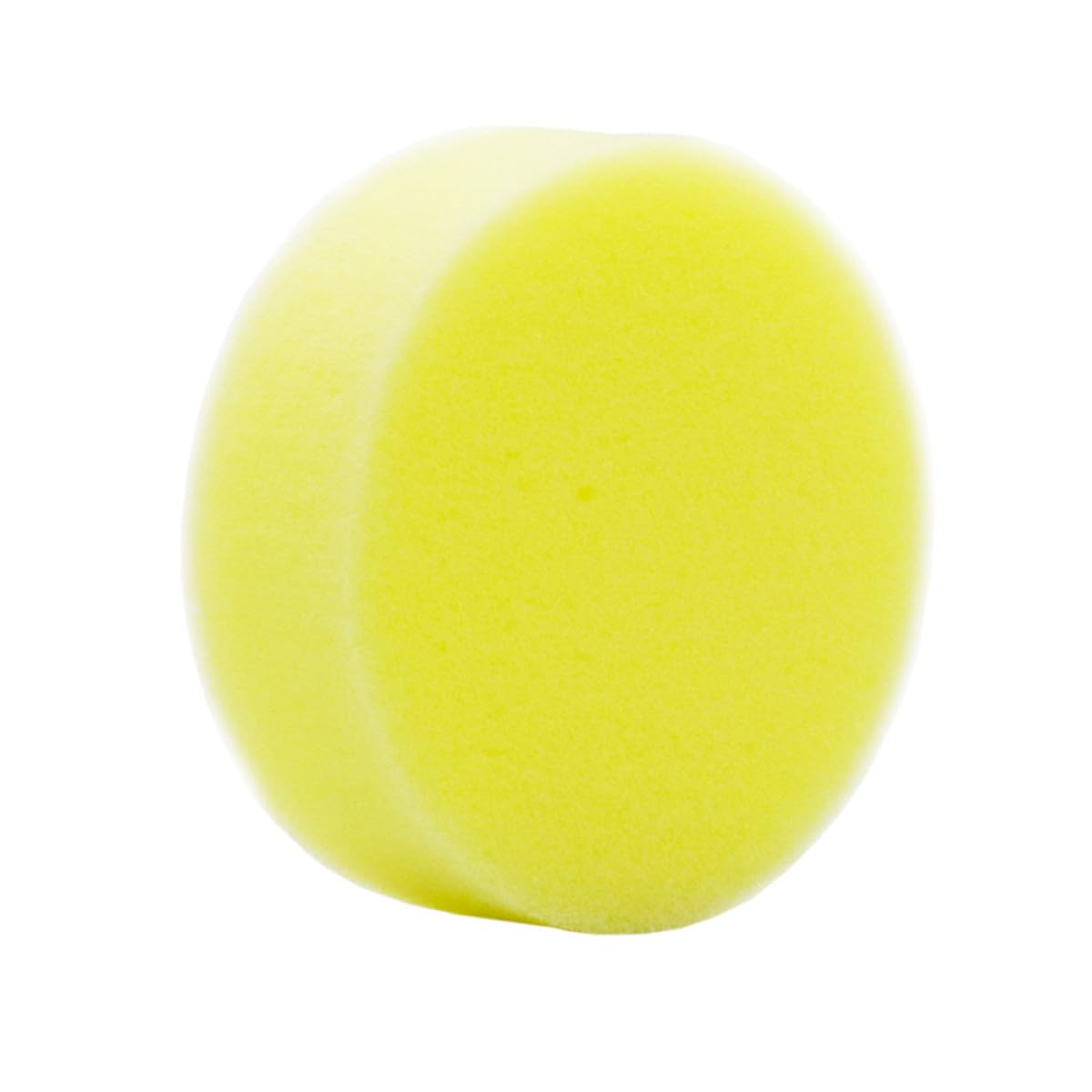 Éponge à Polir Jaune 4 Pièces en Mousse pour Cirer et Nettoyer