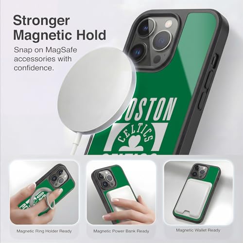 Coque Boston Celtics iPhone 14 Pro Max antichoc protection militaire