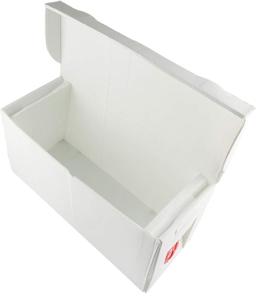 Oumij Plastic Bee Hive Box Lightweight Portable Beehive Beekeeping Equipment Cardboard Nuc Box Bee Hive Bee Nuc Beekeeping Beekeeper Equipment
