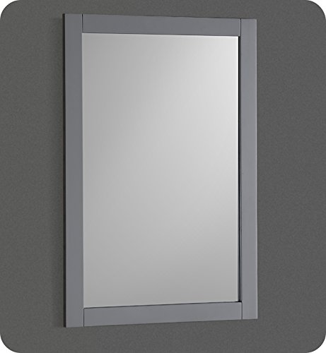 Fresca Manchester 20" Gray Traditional Bathroom Mirror