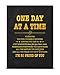 KSFFWQIN Inspirational Notebook Journal One Day at a Time Journal Encouragement Gifts for Women Men Coworkers Friends, Graduation Gifts for Students Writing Notebook