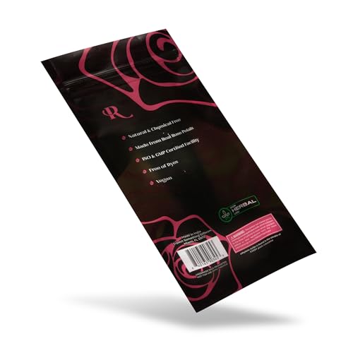 image for RAW Rose Cones Flower Petal Prerolled Cone | 4 Cones | Natural Organic