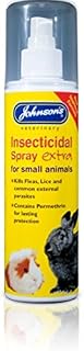 LEEWAY WOODWORK JOHNSONS INSECTICIDE EXTRA PUMP SPRAY - RABBIT, SMALL ANIMALS - TREAT BEDDING HUTCH (1 SPRAY)