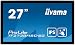 Produktbild iiyama Prolite TF2738MSC-B2 68,6cm 27" IPS LED-Monitor Full-HD Open Frame 10 Punkt Multitouch kapazitiv DVI HDMI DP 6H IPX1 16/7, schwarz