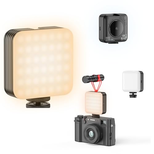 80 LED Selfie Light with 3 Modes, Portable Phone Light