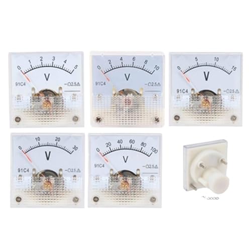 Voltmètre analogique 91C4 CC 30V évite les pannes d'affichage