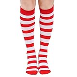 Pistha Toddler Kids Soccer Socks Striped Knee High Tube Athletic Baseball Softball Socks for Boys Girls, No Heel, 18'' Long