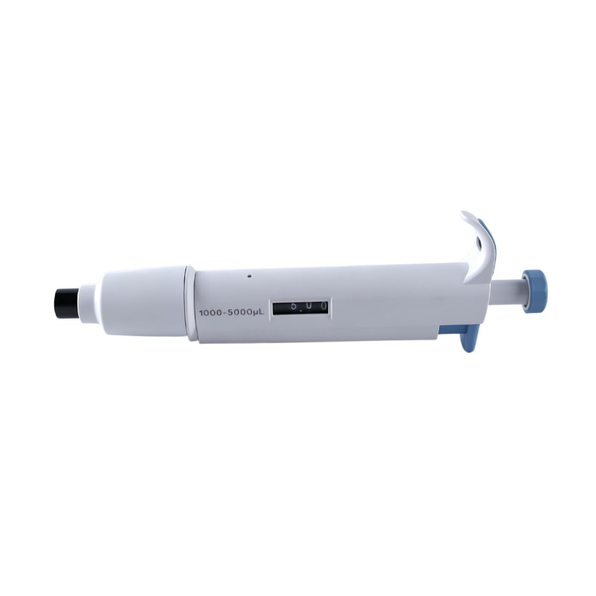 Teron Pipetta da laboratorio a canale singolo da 1-5 ml, micropipette ad alta precisione, con porzione inferiore autoclavabile, con 30 punte