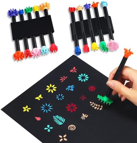 Flower Petal Tools For Dot Painting,20 Petal Shapes Dotting Tool,Mandala Dot - View #12