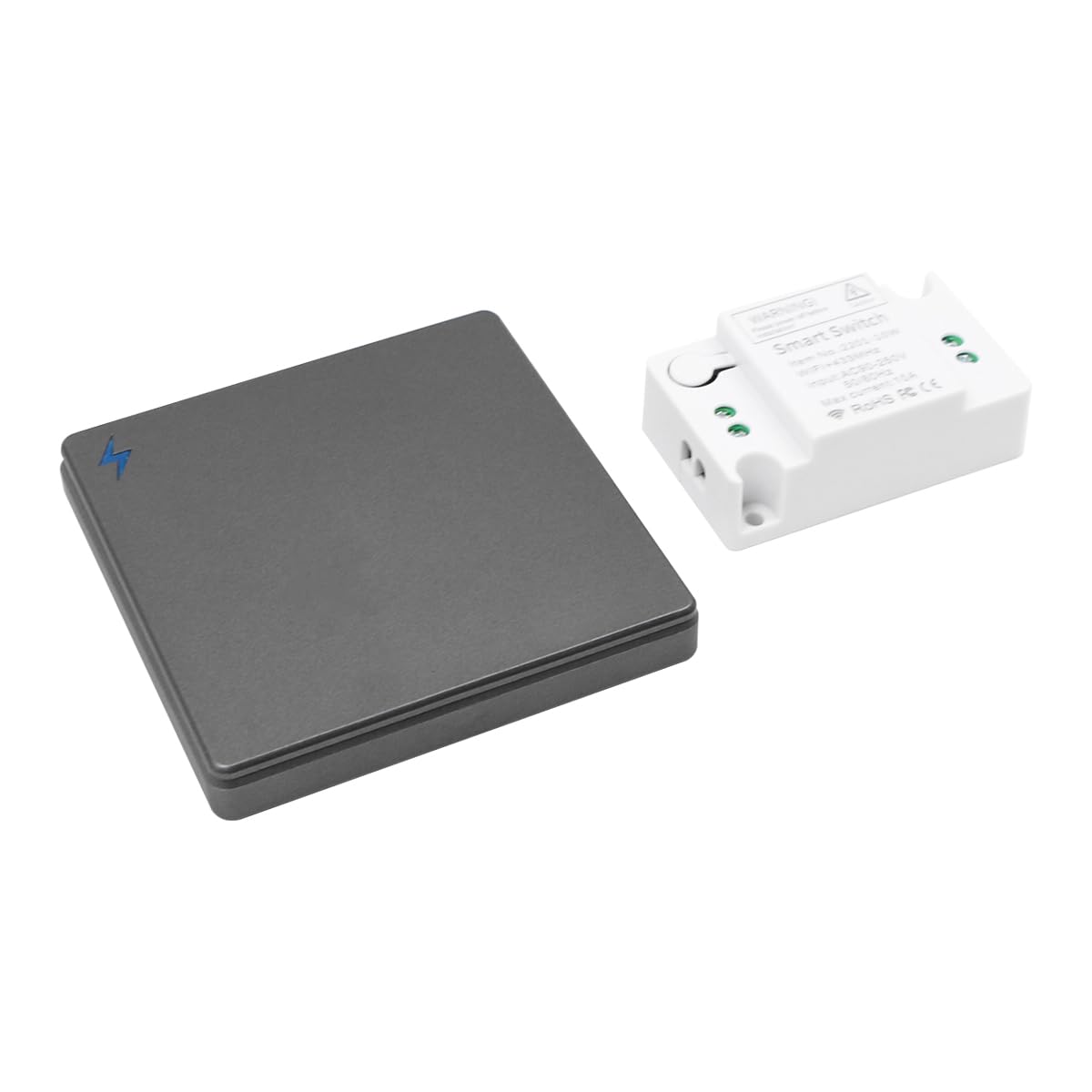 ZONADAH 433MHz Universal Wireless RF Remote Control AC90-250V 1CH Receiver Module and RF Transmitter for Hall Bedroom Smart Home LED Light Remote Control - Image 2