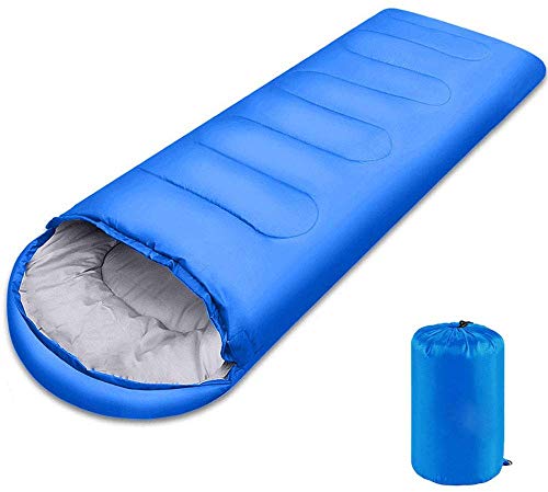 Image of IRIS Sleeping Bag Envelop 3 Season Ultra Light Portable Waterproof Comfort for Camping, Backpack & Outdoor