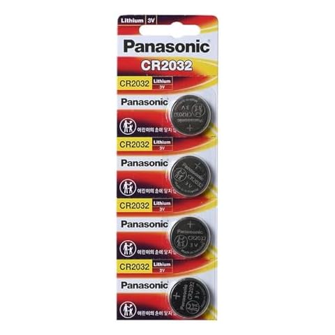 Panasonic CR-2032 Lithium Coin Battery Four Pack Cover