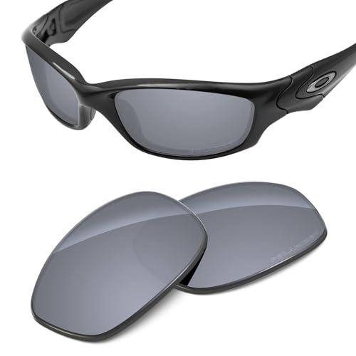 Image of Performance Replacement Lenses Compatible with Oakley Straight Jacket 2007 Polarized, UV Protection, Anti-Scratch
