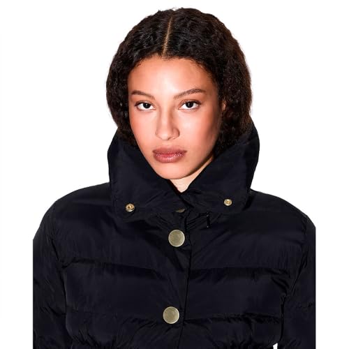 A|X Armani Exchange Para Mujer. XW000653AF15984UC001 Abrigo Acolchado Negro (M), Casual, PoliéSter - 4