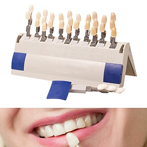 Image of Teeth Whitening Shade Porcelain 29 Colors Set Tooth Bleaching Shade Chart Material Equipment Oral Care