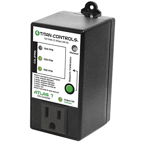Titan Controls Atlas 7 - CO₂ Controller for Grow Rooms