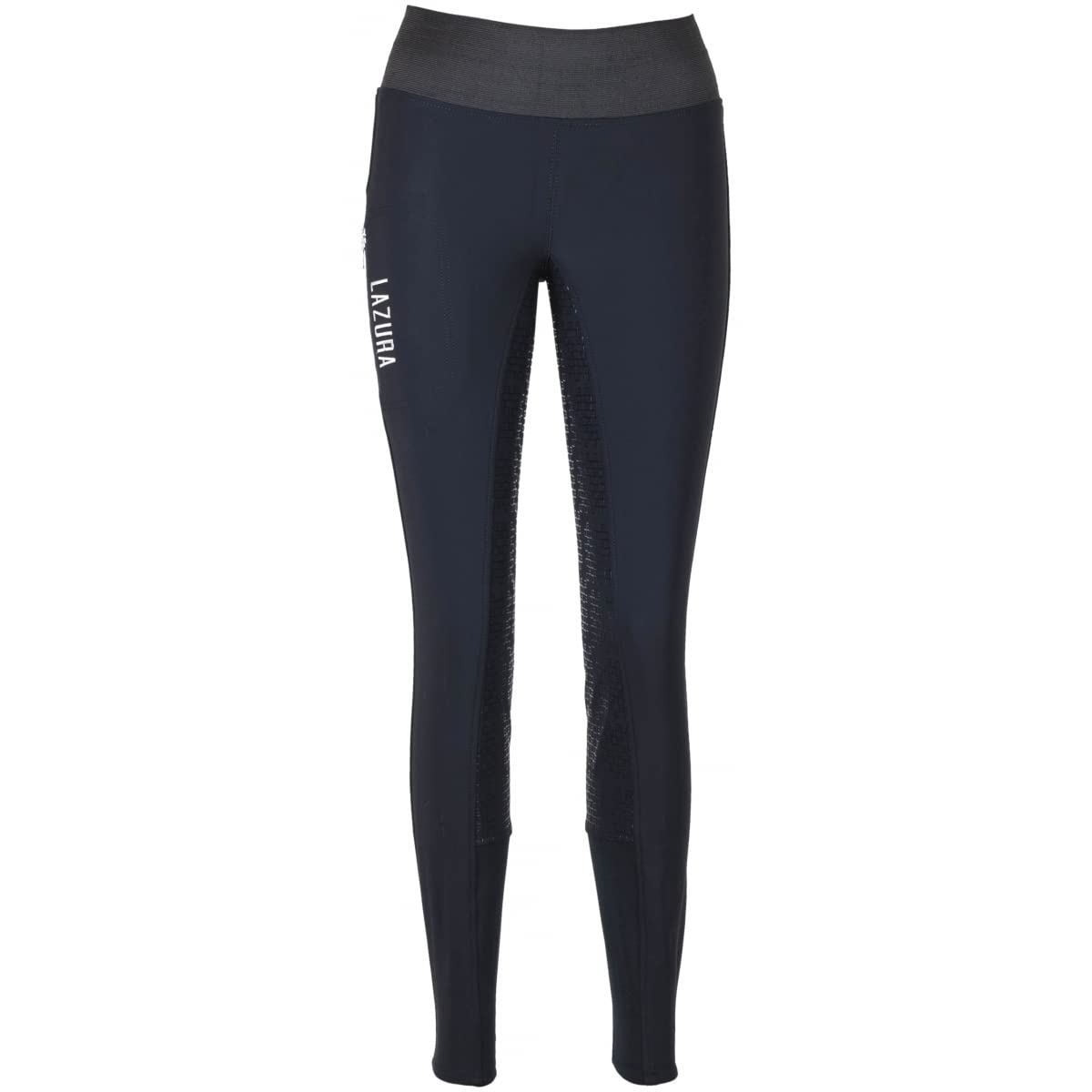 Lazura - Winter-Reitleggings für Damen Emma – Schwarz – Gr. 36-44