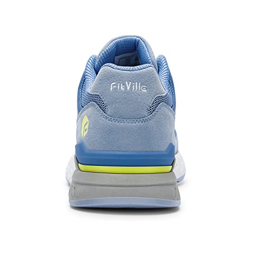 Image of FitVille Extra Wide Walking Shoes for Men Wide Width Sneakers for Flat Feet Arch Fit Heel Pain Relief - Rebound Core