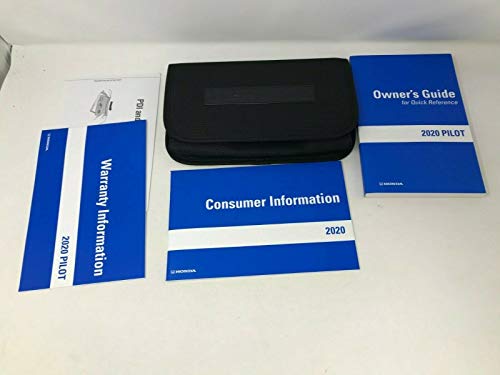 2020 Honda Pilot Owners Manual Handbook Set with Case OEM Z0B065
