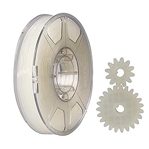 eSUN Nylon Filament 1.75mm, 3D Drucker Filament PA, Maßgenauigkeit +/- 0.05mm, 1kg Spule (2.2 LBS) 3D Druck Filament für 3D Drucker, Natürlich