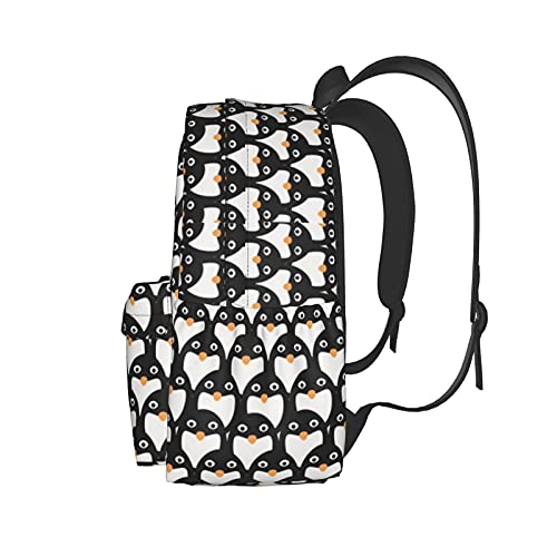 Sac à dos ordinateur 17" pingouins à compartiment matelassé renforcé - 2
