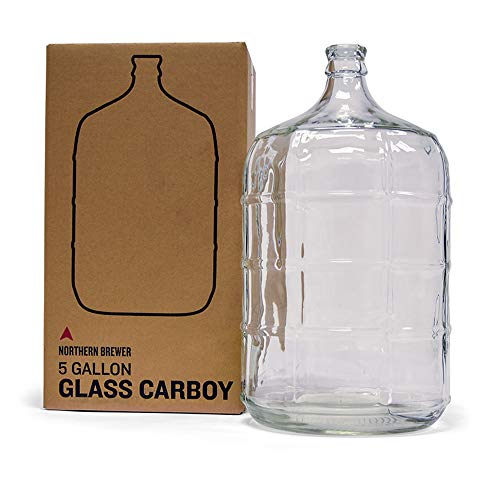 Northern Brewer - Glass Carboy Fermenter for Beer Brewing, Wine Making (5 Gallon)