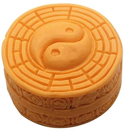 Runde Seifenformen für Gossip Tai Chi Kreative Silikon Retro Seifenformen Home Dekorative Werkzeug (zufällige Formfarbe) Cover