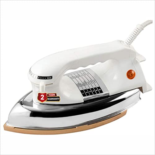 Image of BALTRA Duro Heavy Weight Automatic Dry Iron (Metal Body, White)1000W