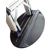 JforSJizT Extension Ladder Anti Slip Stop Pad Mat,27'x15.7' Non-Slip Rubber Telescoping Stepladder Ladder Stabilizer Accessories, Anti-Skid...