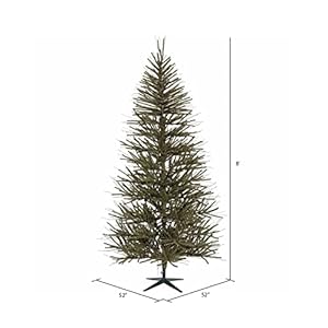 Vickerman 8 Vienna Twig Artificial Christmas Tree Unlit Faux Christmas Tree Seasonal Indoor Home Decor