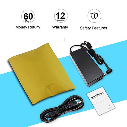 19.5V Ac Adapter For Sony Bravia Kdl-40 Kdl-42 Kdl-48 Kdl-55 Kdl-32 Series Kdl-40R510C Kdl-40W650D Kdl48W590B Kdl55W650D Kdl48W600B Kdl-42W650A Kdl-40W600B Kdl-32W700B Smart Led Lcd Hd Tv Screen Power #TOP5