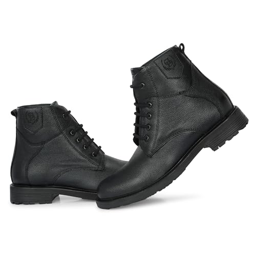 Image of GALEX Leather Boots for Men | Trendy, Stylish & Casual Boots