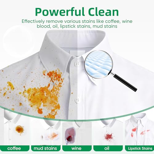 Image of Fisroa Travel Laundry Detergent Sheets 120 Loads Fresh Linen Scent
