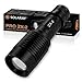 Super Bright Handheld LED Emergency Flashlights – Professional Series ZX-2 High Lumen Flashlight – 5 Light Modes, Adjustable Focus, Outdoor Water Resistant – Perfect for Camping and Hiking